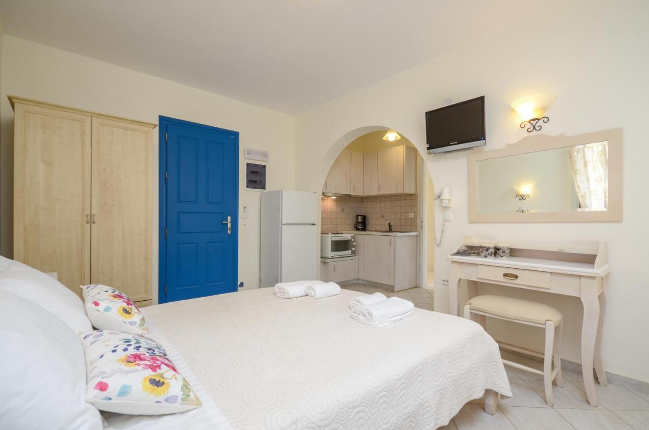 Orkos Blue Coast Apartment Mikri Vigla Exterior foto